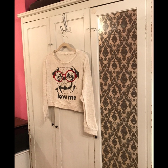 Forever 21 Pug Crop Top - Picture 4 of 7